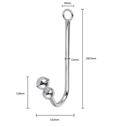 Anal 5334 Hook and Collar Cuffs Elegant Beaded with 0809
